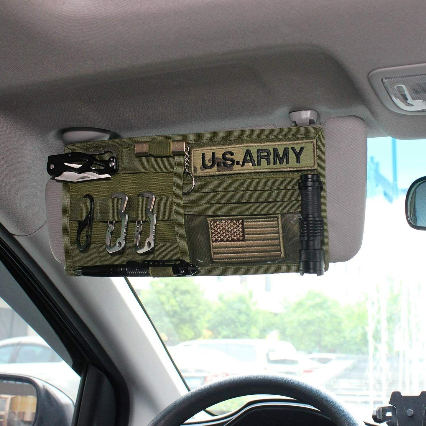 MOLLE EDC Visor Panel