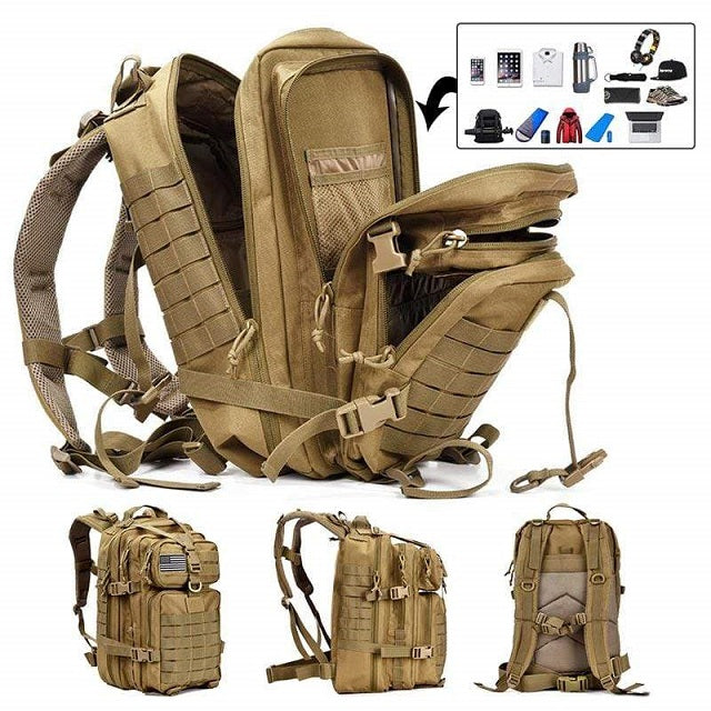 SurviGear™ 50L Ultimate Adventure Backpack