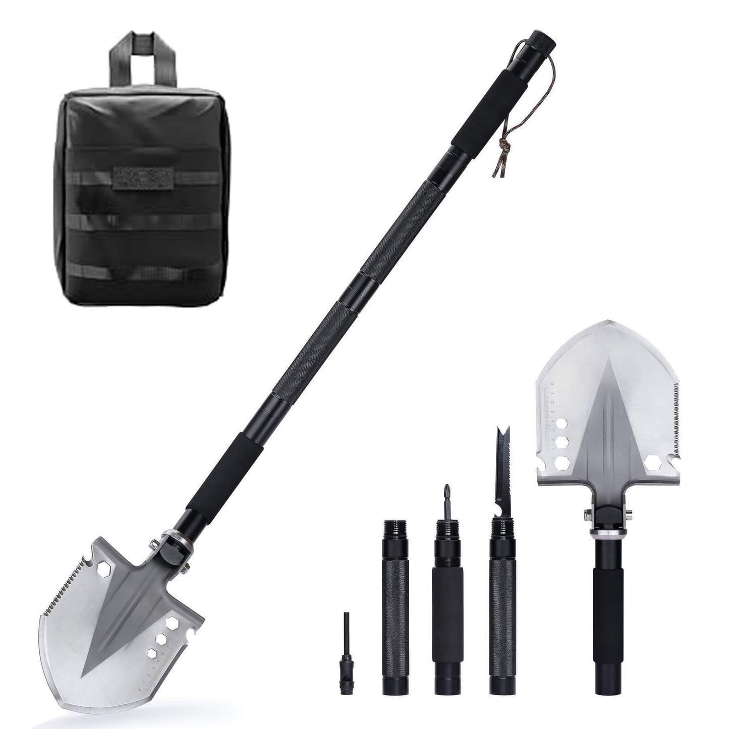 The Ultimate Survival Tool 25-in-1 Folding Shovel