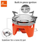 Outdoor Gas Stove Cooking System