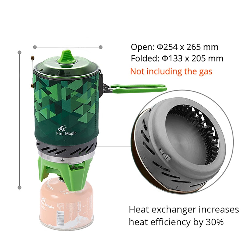Outdoor Gas Stove Cooking System